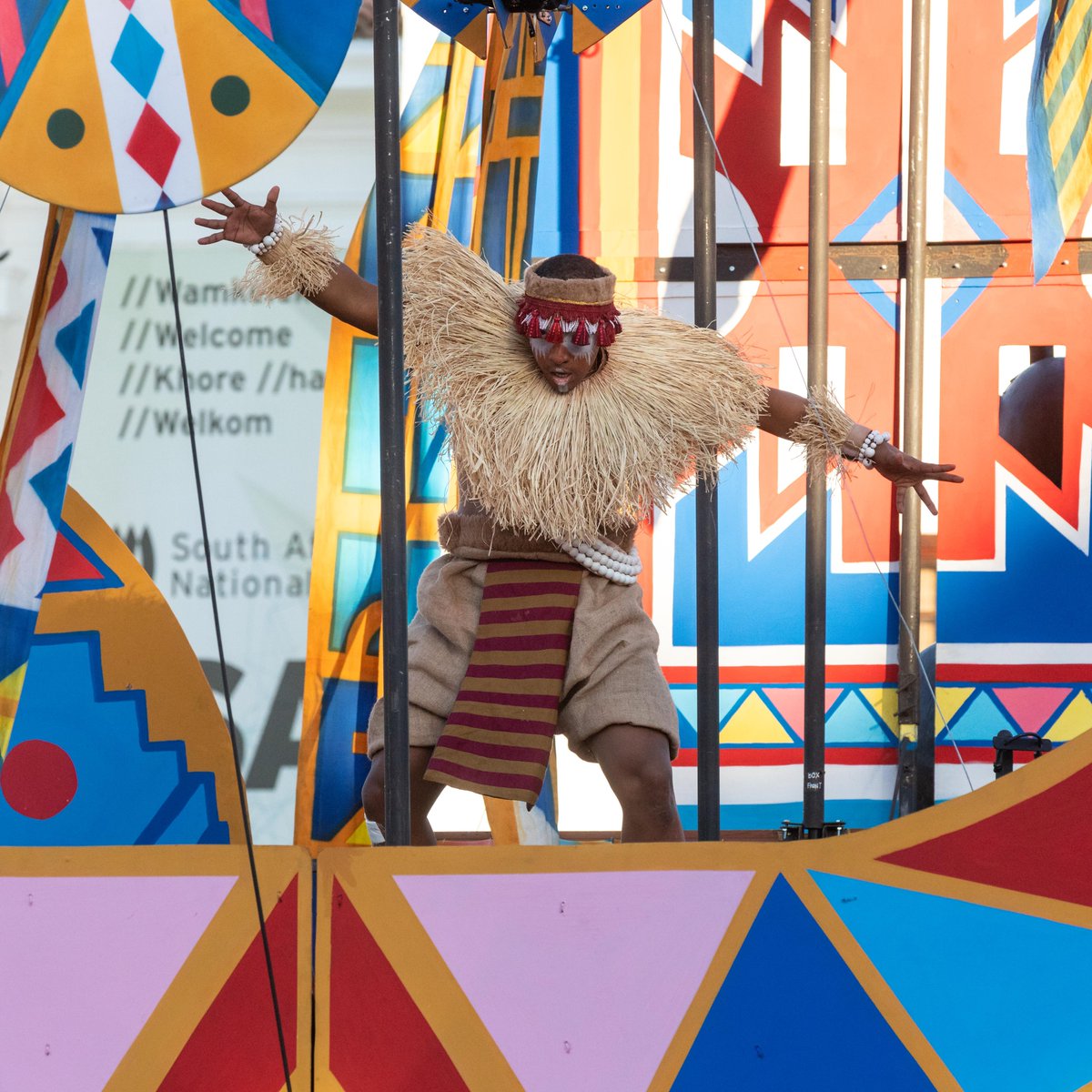CTCarnival's tweet photo. Something special is happening on the streets of Cape Town!

#CTcarnival2022 #Reunited #Sihlangene #Stiekuit https://t.co/Knmiul0hbz