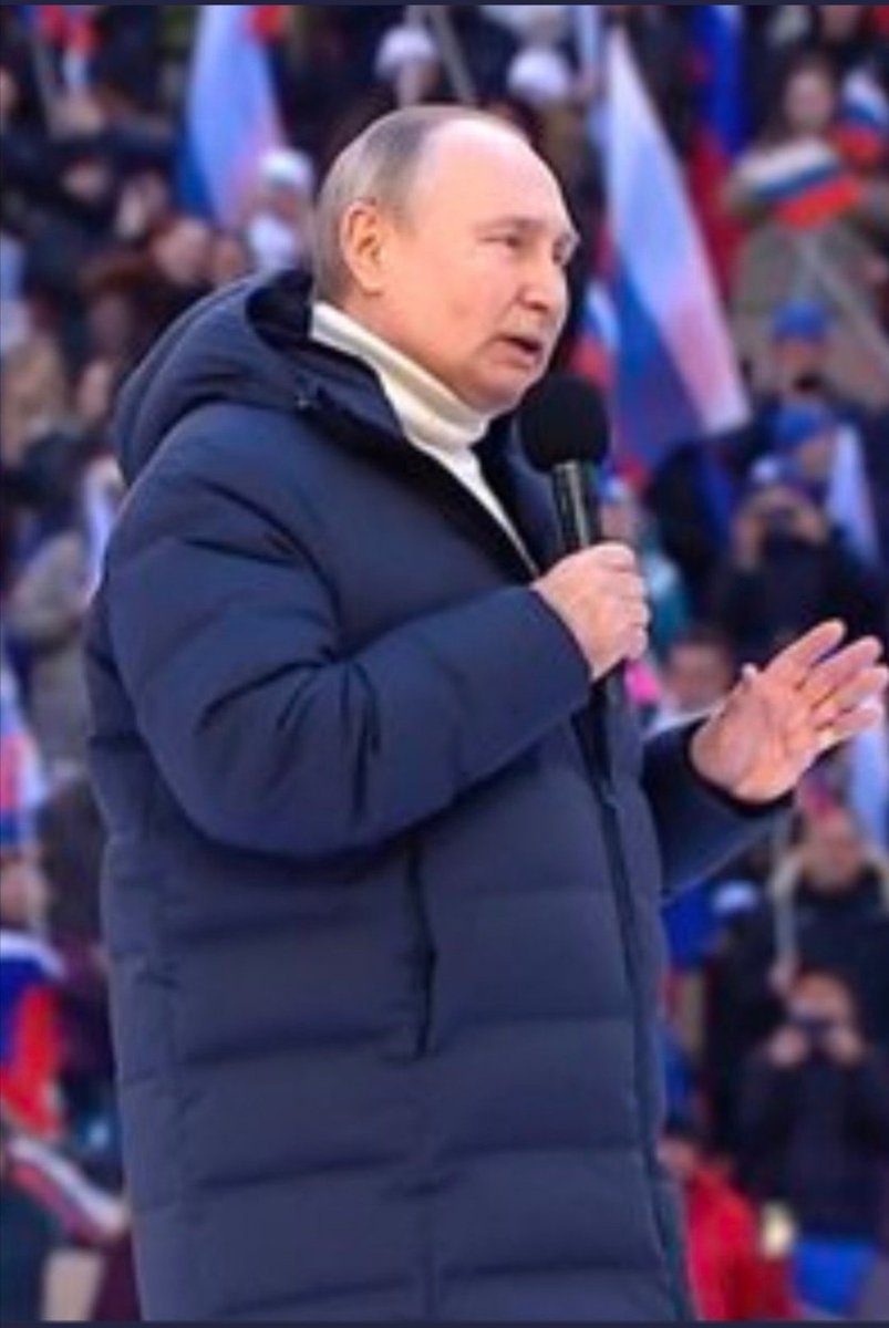 0bj3ctivity's tweet image. We all know how the unprovoked Russian invasion of Ukraine is going to end...
#Putin
#FinalLevel
#MrStaypuft