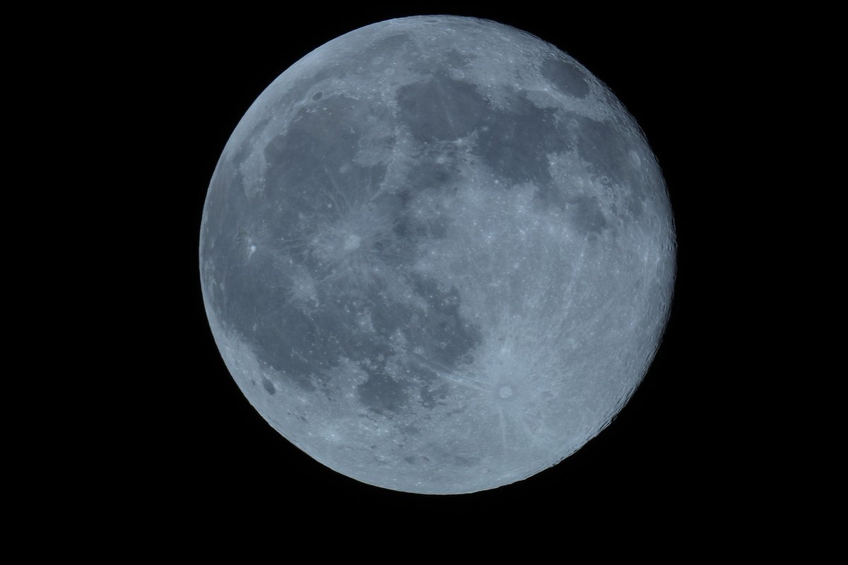 Caught the end of the #wormmoon2022 last night