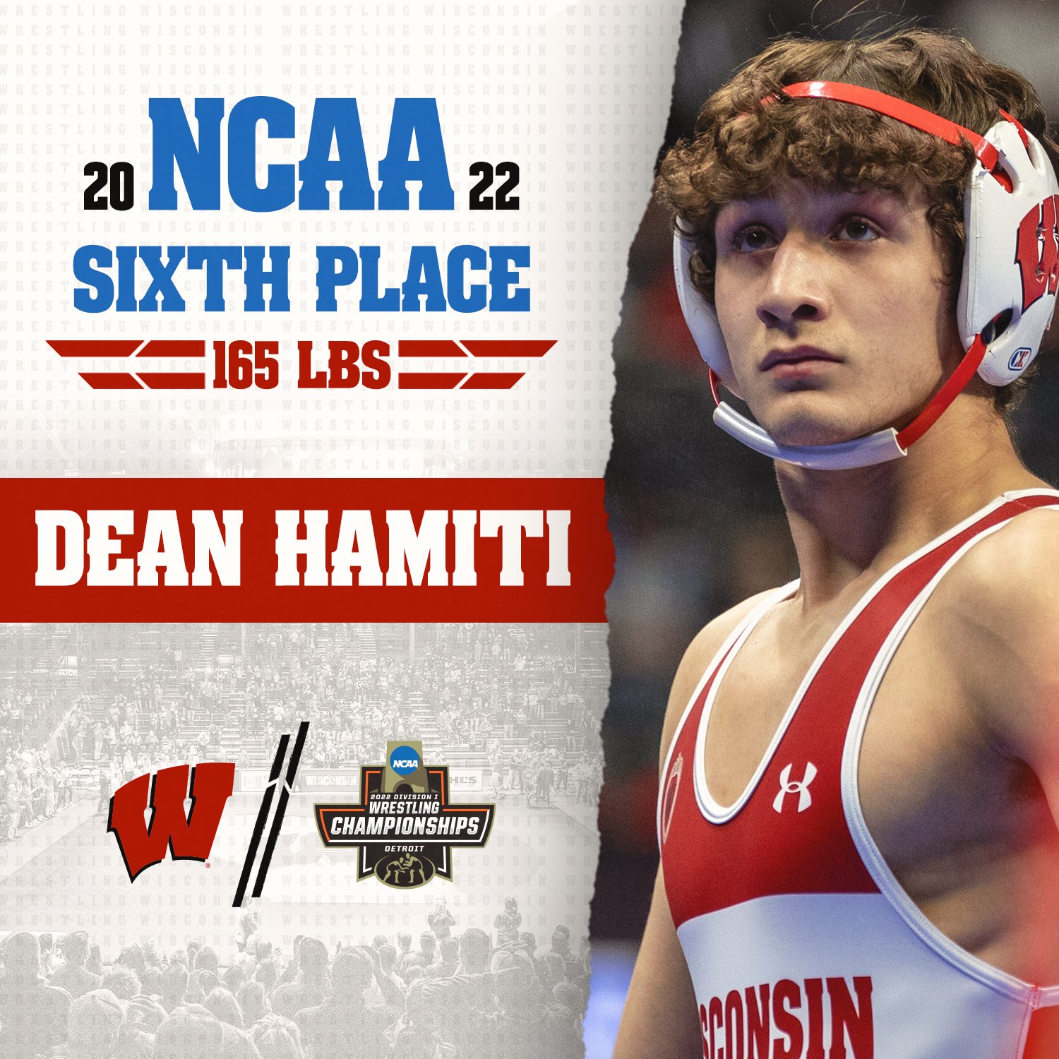 Wisconsin Wrestling on Twitter "Dean Hamiti's just getting started! ️