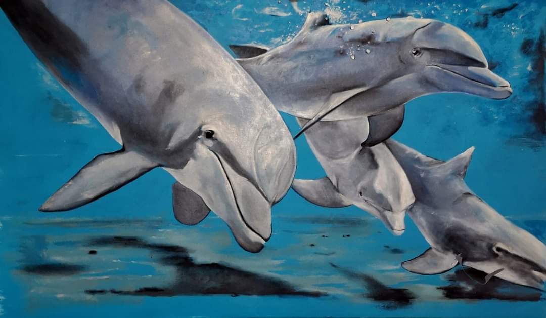 Nftspiritart's tweet photo. 💙
#Nftpainting #nftaustria #nftdolphins #nftartist https://t.co/PcwMRpwc8B
