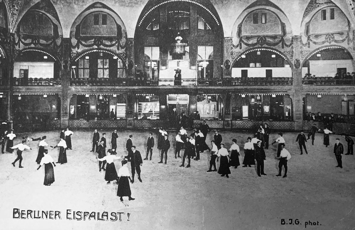 DrHampe's tweet photo. Am 31.08.1908 eröffnete der erste deutsche Eispalast in der Lutherstrasse 22-24 in #Berlin - Wie Vermarktung Kunsteis möglich machte. Mein neuester Artikel in #PirouetteMag #Eiskunstlauf https://t.co/kBweqAoHzD