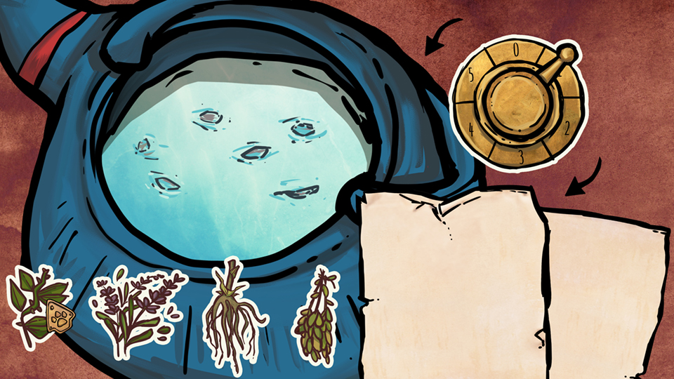 A new puzzle that is still steeped in mystery...

Follow <a href="/ClockwerkPepper/">Clockwork Pepper</a> to see what else we have brewing!

#screenshotsaturday #AdventureGame