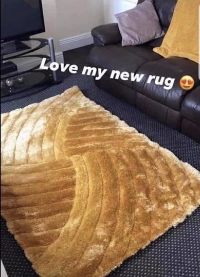 That’s no a rug, that’s a beefy bake