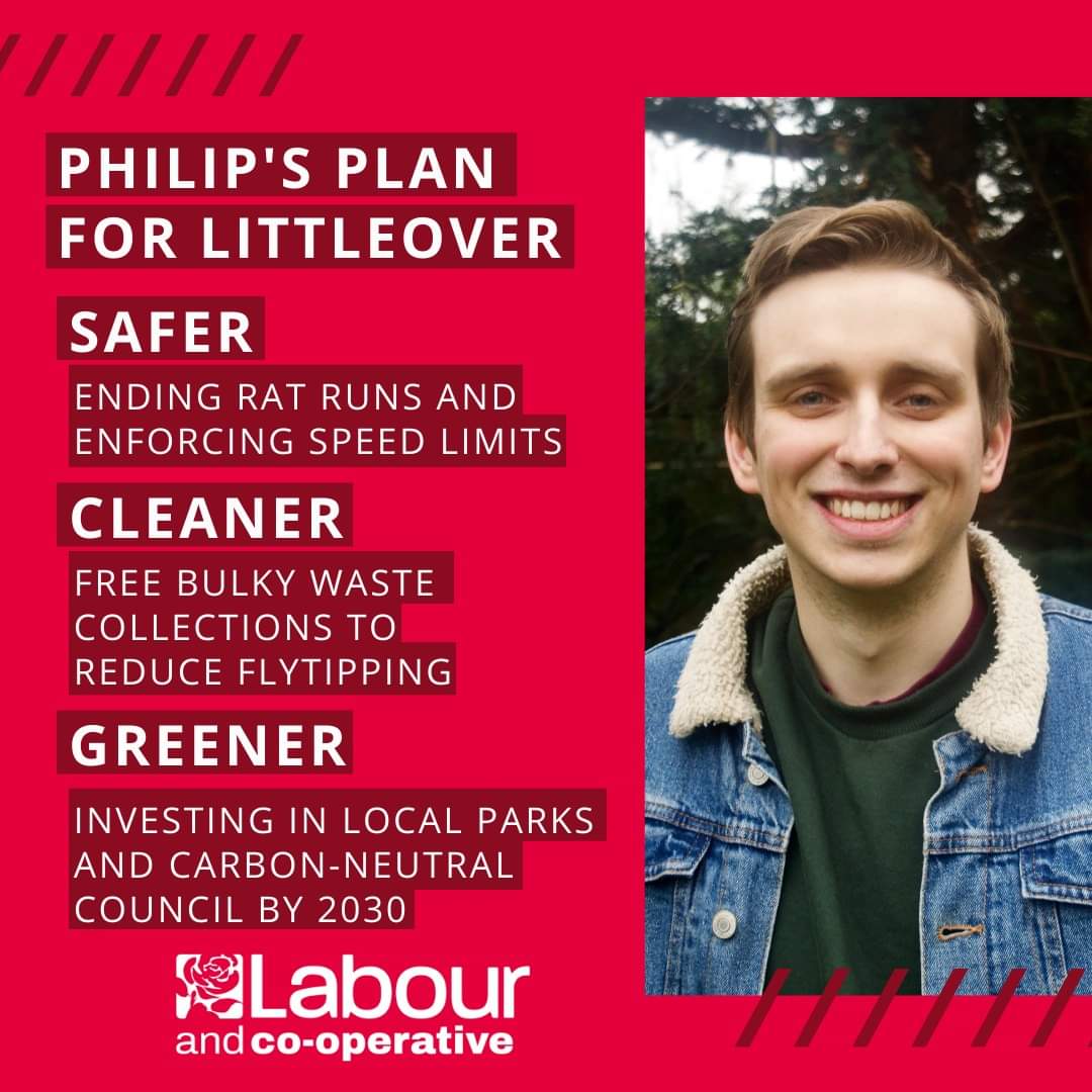 This is what @PhilipHutch98 is doing as a candidate. He can do so much more as your councillor.
#VoteLabourMay5th #LabourForLittleover