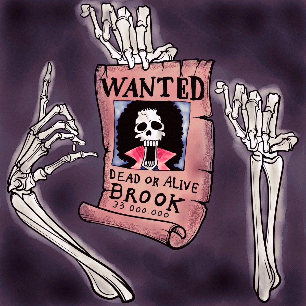 MinsterTones's tweet photo. Brook Wanted Dead or Alive 
#Opensea #NFTCommunity #NFT #NFTcollectibles #NFTLAUNCH #BinanceNFT #NFTdrop @opensea #NFTMarketplace #ETH #nftcollectors #NFTS #Crypto #cryptoartist #DigitalArtist
👇👇
https://t.co/mShmEdK66y https://t.co/BF2KV5WGIU
