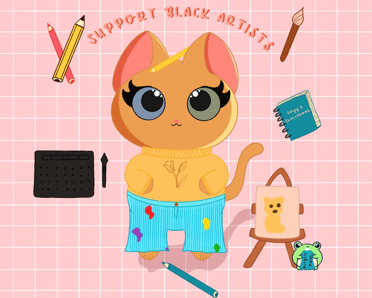 teesstudioco's tweet image. Hello everyone, I’m Tee owner of TeesStudioCo, home to cute cats and stuff! Welcome to my page!💛✨ #ArtistOnTwitter #artistintro #AnimalArtistsUnite #ArtInBloom