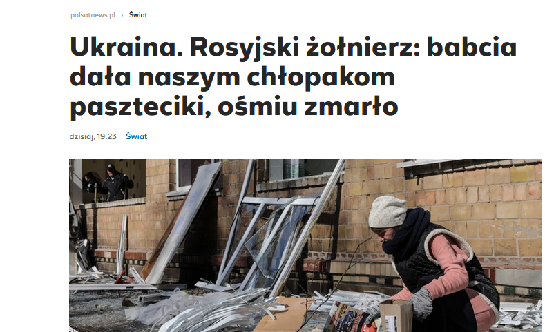 Kacapskie soldaty na Ukrainie nie znają dnia, ani godziny!