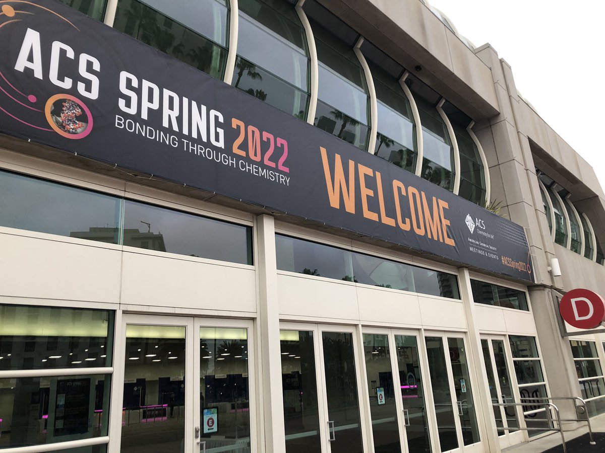 ChemBones's tweet photo. I’m here! #ACSSpring2022 https://t.co/fatFeaBH3i