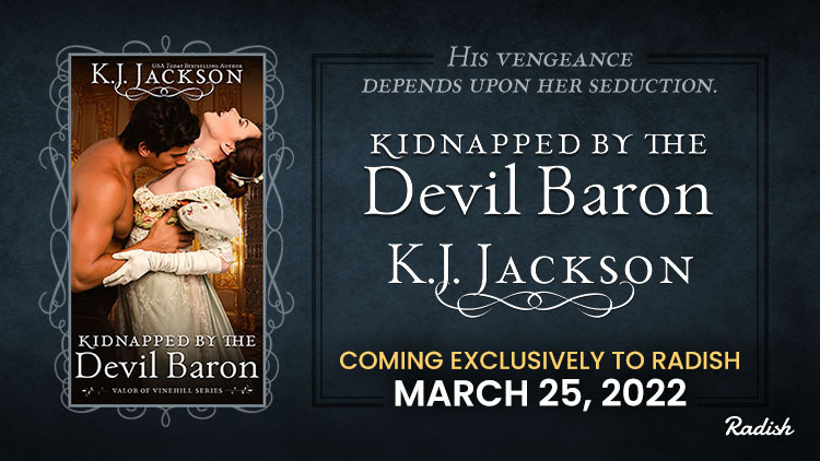 K_J_Jackson's tweet photo. The secret project is almost ready to be unleashed! Coming exclusively to the Radish reading app next Friday, the Valor of Vinehill series continues! https://t.co/3ZYtTJNoPd