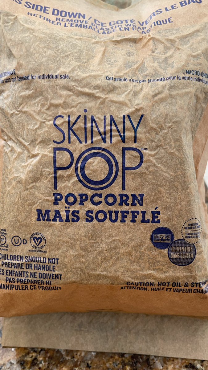How did I never know popcorn was mais soufflé in French. They make everything better.