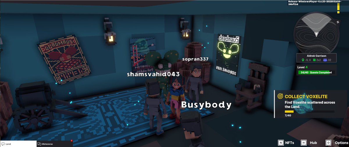 Kwang_ioi's tweet photo. @TheSandboxGame @deadmau5 I just participated in the daily #SandboxAlphaS2Contest for a chance to earn up to 1,000 $SAND! Starting March 17 - Selfie with Deadmau5. Check out my screenshot below!
👇 #SandboxAlphaS2 https://t.co/AZe5C3a8IT