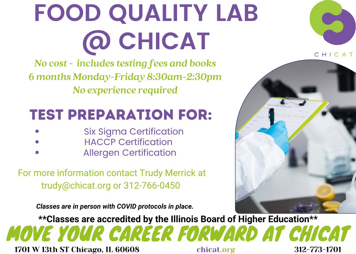 chicatchicago's tweet photo. Level up your skills to level up your career at CHICAT! Classes are enrolling now! https://t.co/tfL1SGpFDG https://t.co/Qb196jmh93
