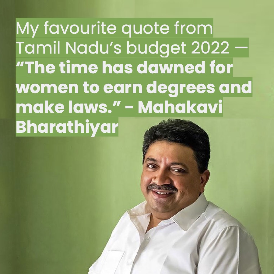 ashwathy_d's tweet photo. #TNbudget prioritises #girls and #women with #incentives to encourage their #education along with better #access to #work and education with free #bus services. However, is there a #missing piece? 
We need #safe access to our bus stops, honourable Minister.@mkstalin @ptrmadurai https://t.co/Gh3PDdoyOM