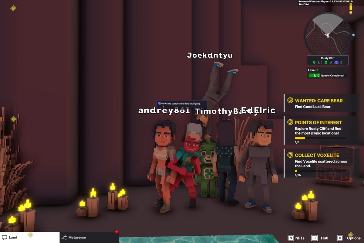 viewsideview's tweet photo. @TheSandboxGame I just participated in the daily #SandboxAlphaS2Contest for a chance to earn up to 1,000 $SAND! Starting March 18 - Find The Good Luck Bear. Check out my screenshot below!
👇 #SandboxAlphaS2 https://t.co/T1WXJJjPmw