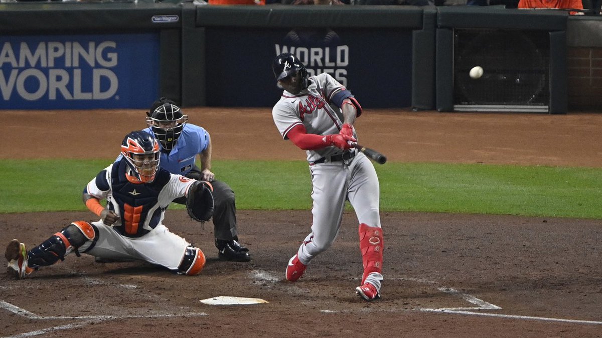 What do <a href="/solerpower12/">Jorge Soler</a> &amp; the ball he hit in Game 6 of the World Series have in common? Neither has found a landing spot yet. Jorge, #BravesCountry needs you!!!! Come home!