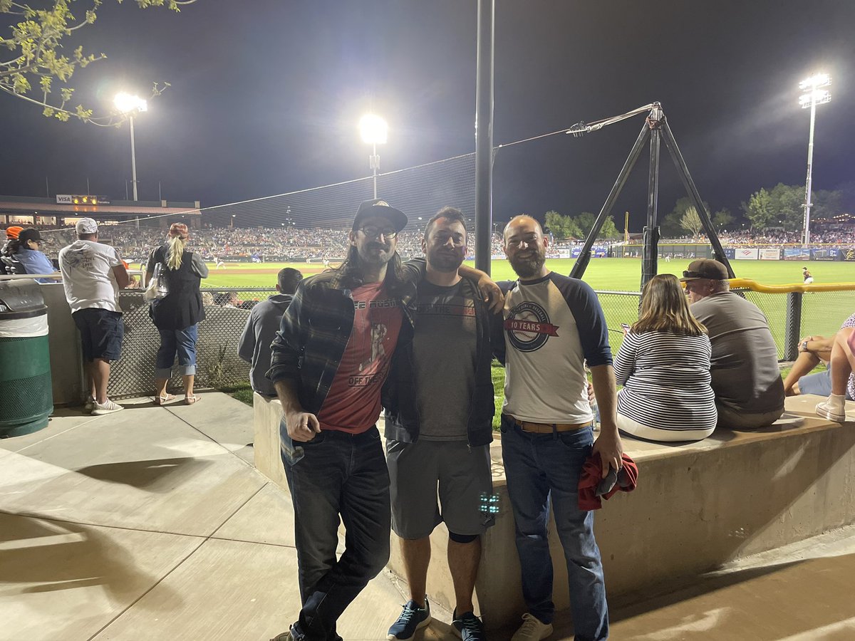 OTB_Baseball's tweet photo. For the first time in 3 years, team @OTB_Baseball is back at #SpringTraining! This year we’re checking out the #CactusLeague for the first time @otbb_max @OTBB_Sean @AFineGlance https://t.co/W2Wxoco0M0