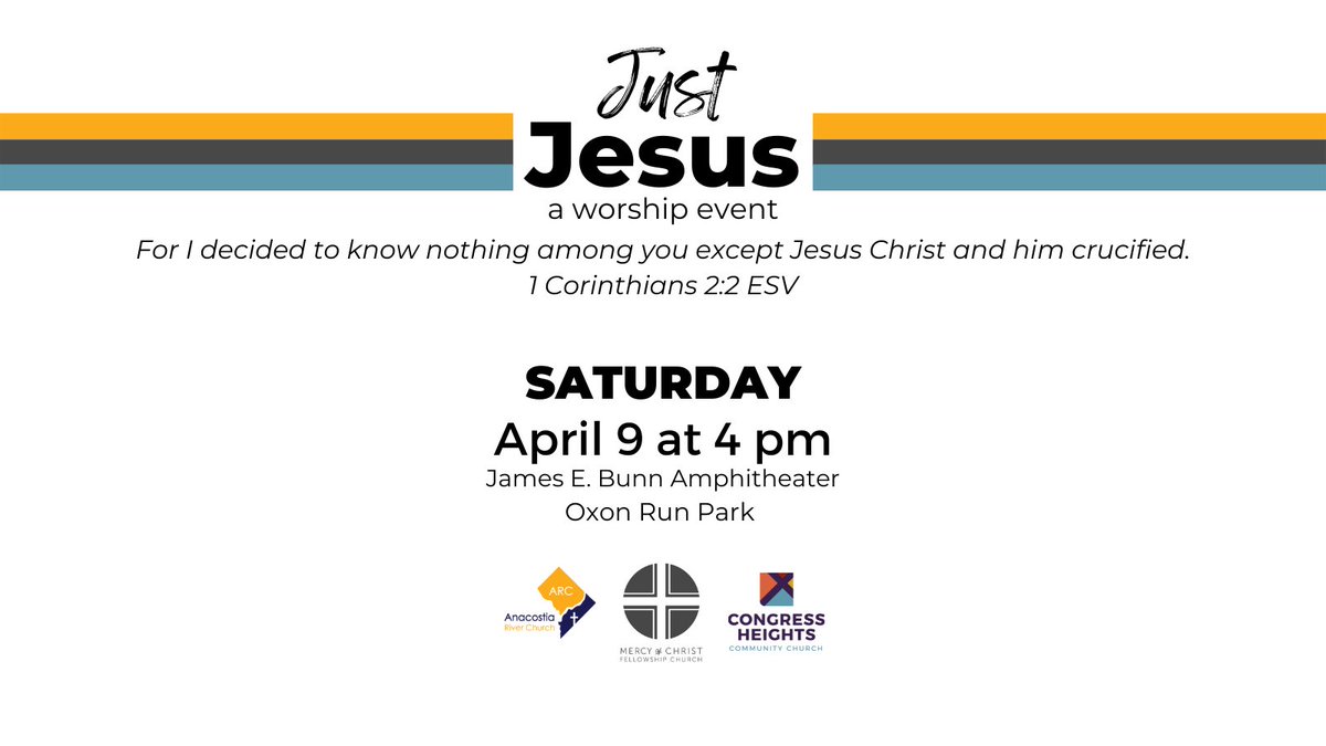 chcc_dc's tweet photo. Save the date for April 9! We can’t wait to worship Jesus with  you. ❤️ https://t.co/GYxMuJn7pI