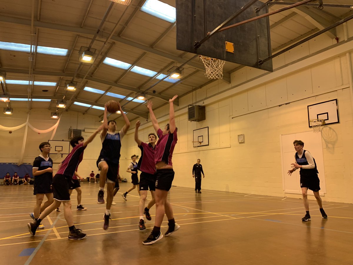 CollMathesons's tweet photo. Mathesonians make up 6 out of the 7 @GlenalmondSport basketball players today vs @Fettes_Sport. A great game, played in excellent spirit by both sides. Coll leading 29-16 at halftime. #ballers #mathesonsfloreat https://t.co/UlTJ7BwR2p