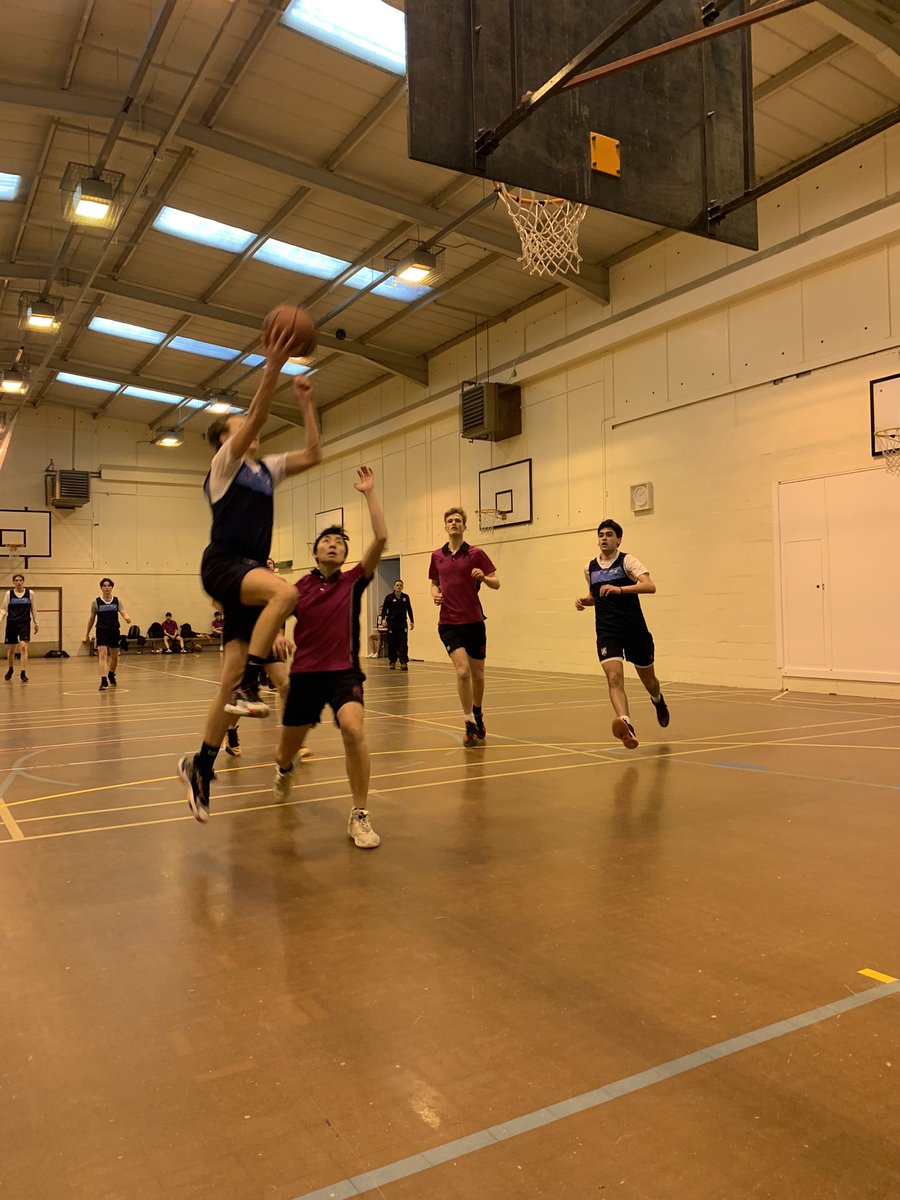 CollMathesons's tweet photo. Mathesonians make up 6 out of the 7 @GlenalmondSport basketball players today vs @Fettes_Sport. A great game, played in excellent spirit by both sides. Coll leading 29-16 at halftime. #ballers #mathesonsfloreat https://t.co/UlTJ7BwR2p