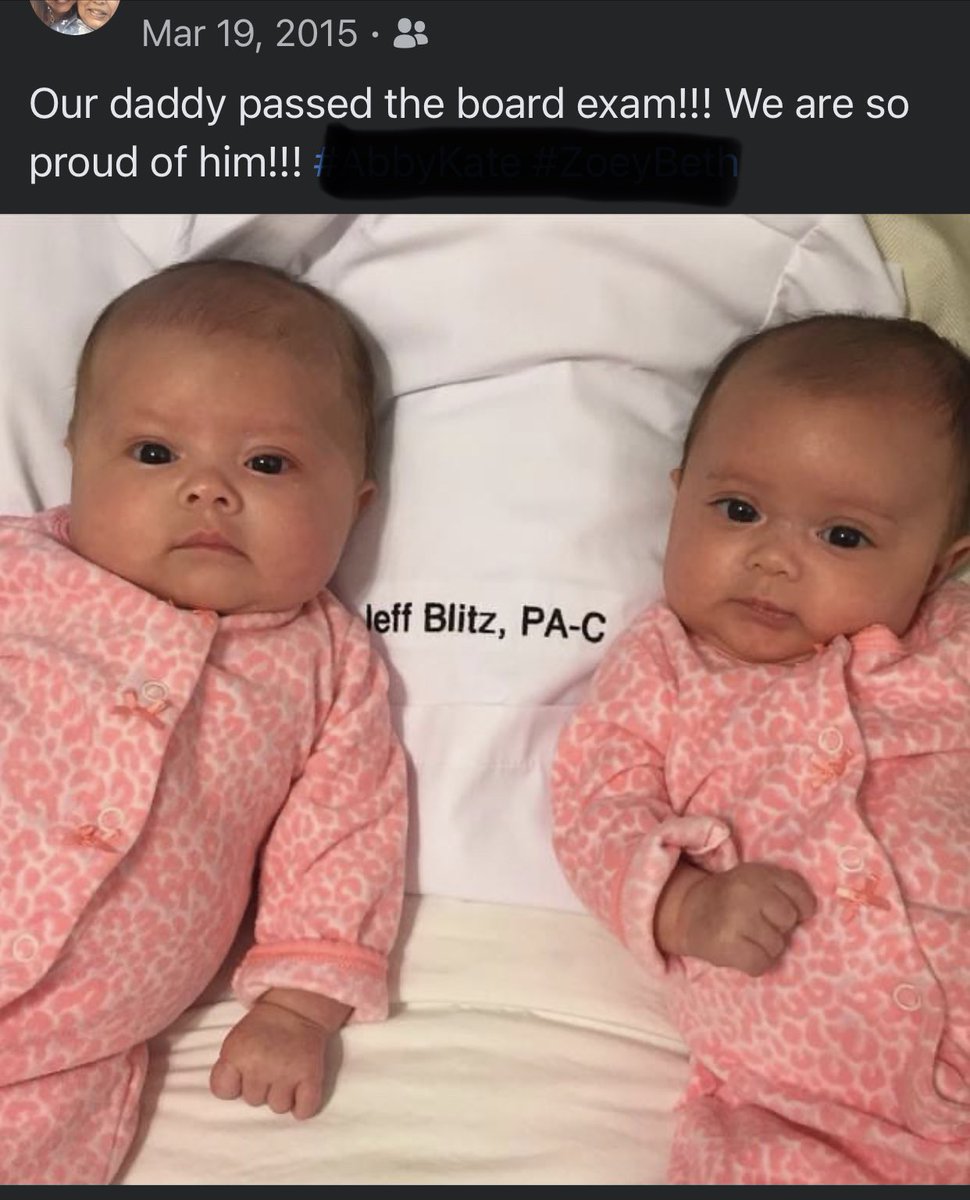 a2nurse99's tweet image. flashback to 7 years ago. happy PA-C-versary to @Blitz_y !!! #blitzlets