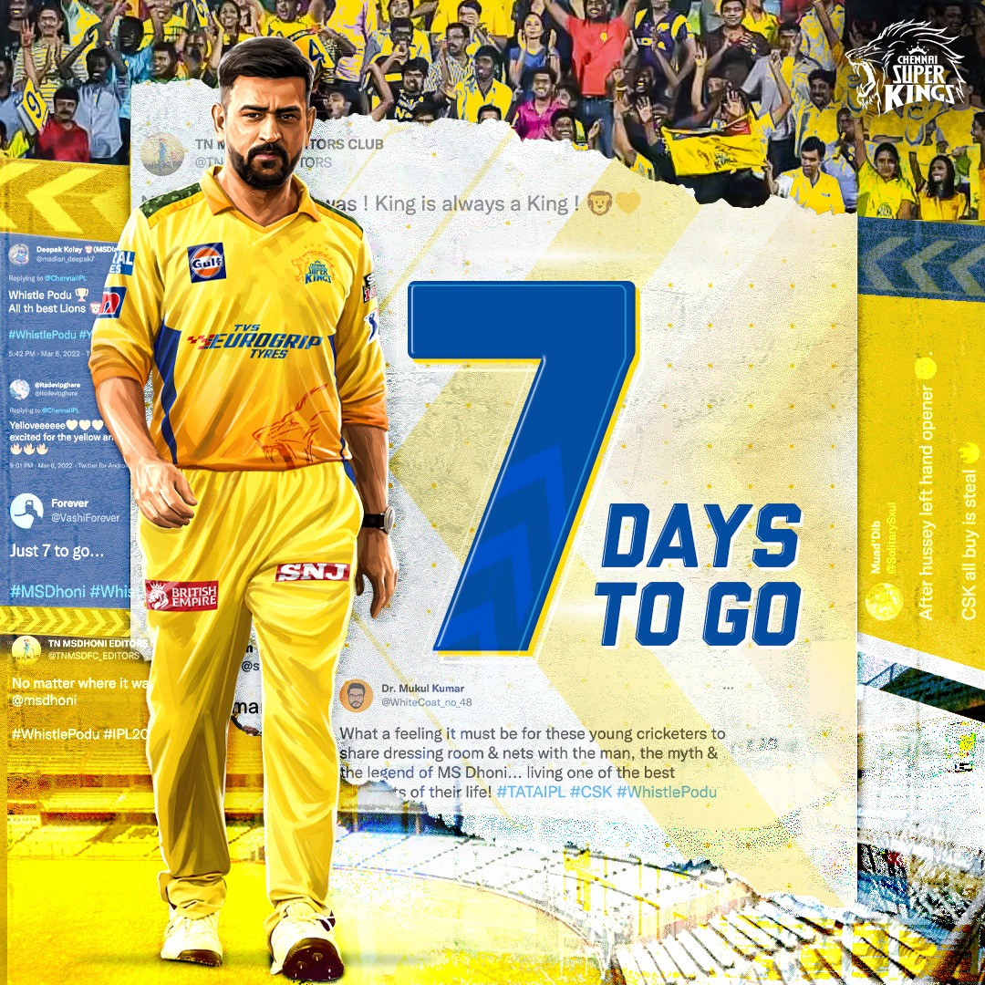 Whistles. Roars and BP Tabs! #YehAbNormalHai 

#TataIPL #WhistlePodu 🦁💛