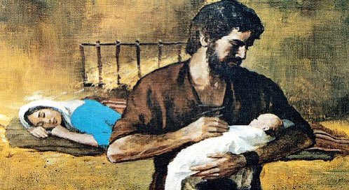 martinvalverde's tweet photo. “Al despertar, José hizo lo que el Angel del Señor le había ordenado…y él le puso el nombre de Jesús”.  Mateo 1,24 https://t.co/sO6YUa7wOi
