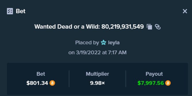 StakeLeyla's tweet image. today was HUGE my dead buys are insane lately💀 @Stake 

$500 #BTC GIVEAWAY
LIKE + RT