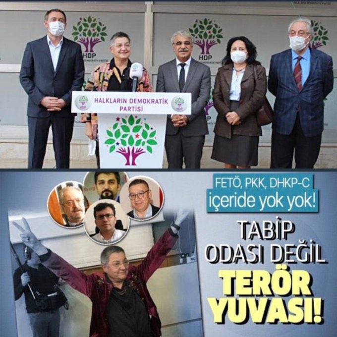 Ulusal_'s tweet photo. Alenen PKK-PYD-YPG terör örgütlerinin propagandasını yapan, daha geçtiğimiz günlerde başkanının kaçak FETÖ mensuplarının kanalında devleti karaladığı asla şerefli Türk doktorlarını temsil etmeyen terör yuvası Türk Tabipler Birliği kapatılmalıdır. https://t.co/RfvjYhC2a7