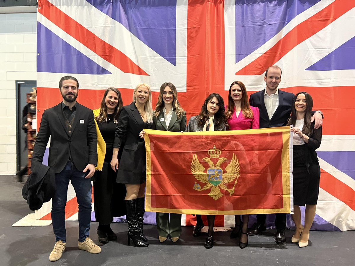 marinatomovic's tweet photo. Amazing time with more than 1600 Cheveners here in London at the #CheveningSummit. 
Proud to be representing Montenegro and the Western Balkans! 🇦🇱🇧🇦🇽🇰🇲🇰🇲🇪🇷🇸
#MyCheveningJourney
@CheveningFCDO 
@UKinMontenegro https://t.co/Wmy7tqg3Kc