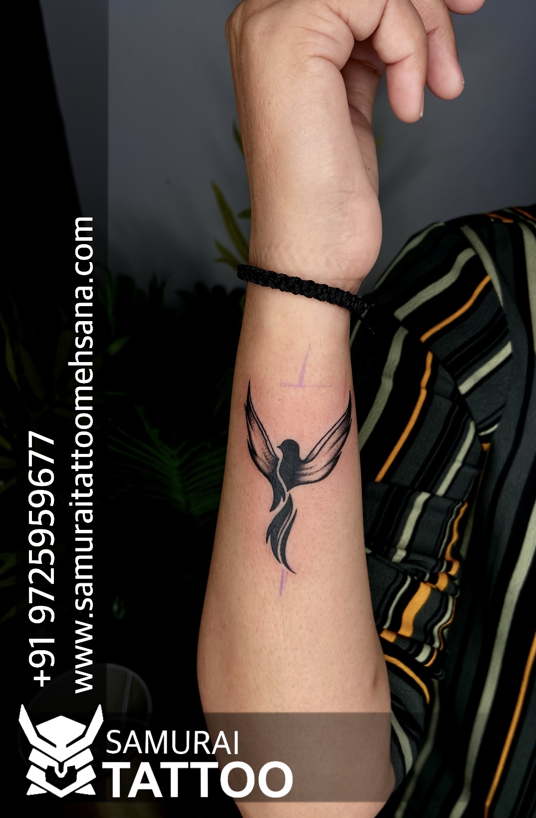 Ink Up Your Neck with Bird Tattoo - Tattoo Shop - Medium