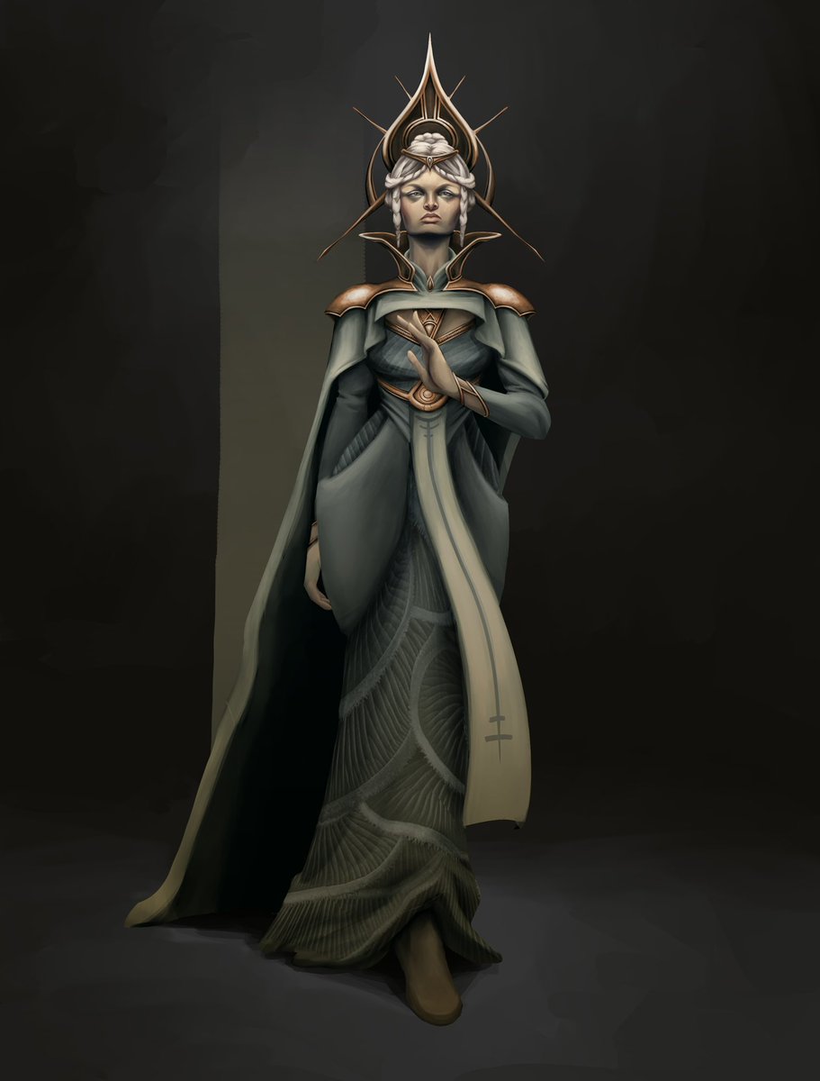 a_maizeing's tweet photo. Queen/empress I painted for an online workshop assignment
#conceptart #fantasyart https://t.co/pBGrN9A7zK