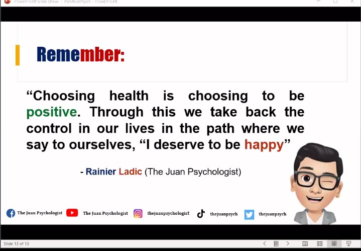 MichiechieB's tweet photo. #thejuanpsychologist
#positivity https://t.co/JScT8HyxAt