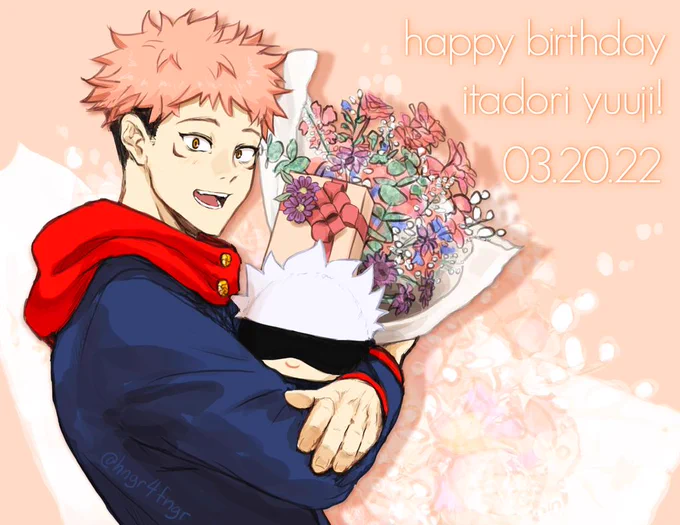 #虎杖悠仁誕生祭2022
#虎杖悠仁生誕祭2022
HAPPY BIRTHDAY YUUJI MY SWEET BOY I LOVE YOU 😭🥺 🥳🧁🍰🎁🎂🎈🎉🐯🐯🐯💙🧡 