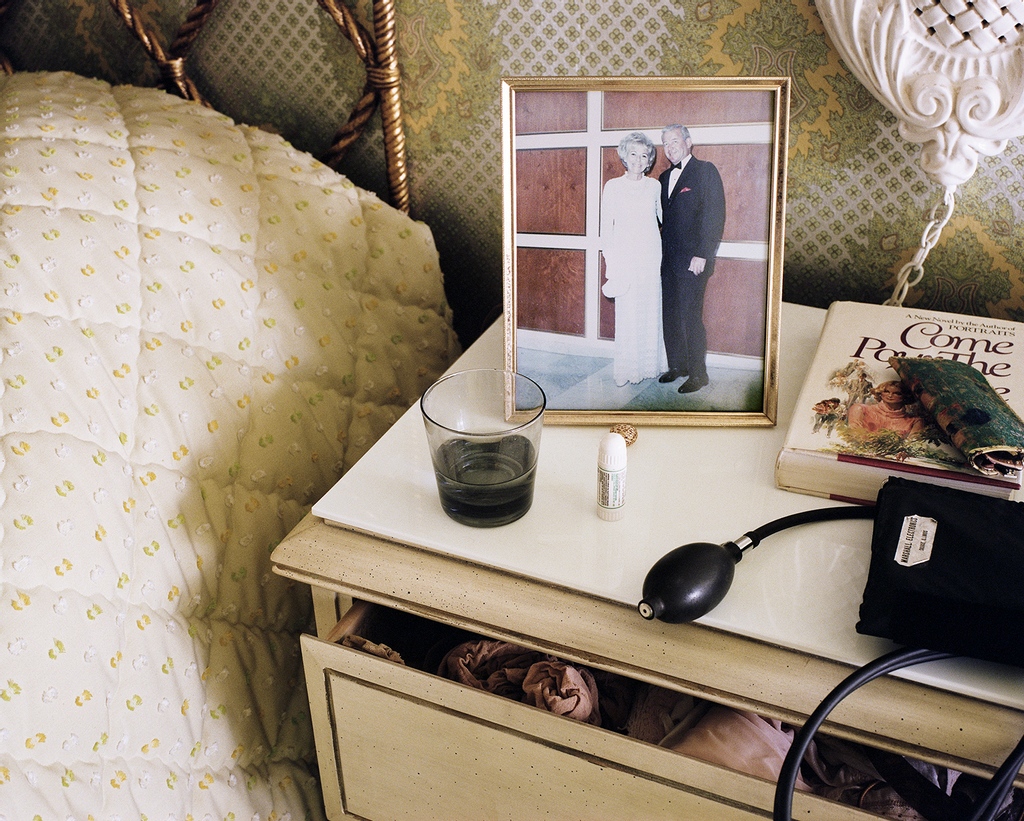 ‘The house is quiet. They have gone to bed, leaving me alone, and the electric timer has just switched off the living-room lights. It feels like the house has settled in and finally turned on its side to fall asleep.’

Larry Sultan, 'Pictures from Home' bit.ly/30XPy5t