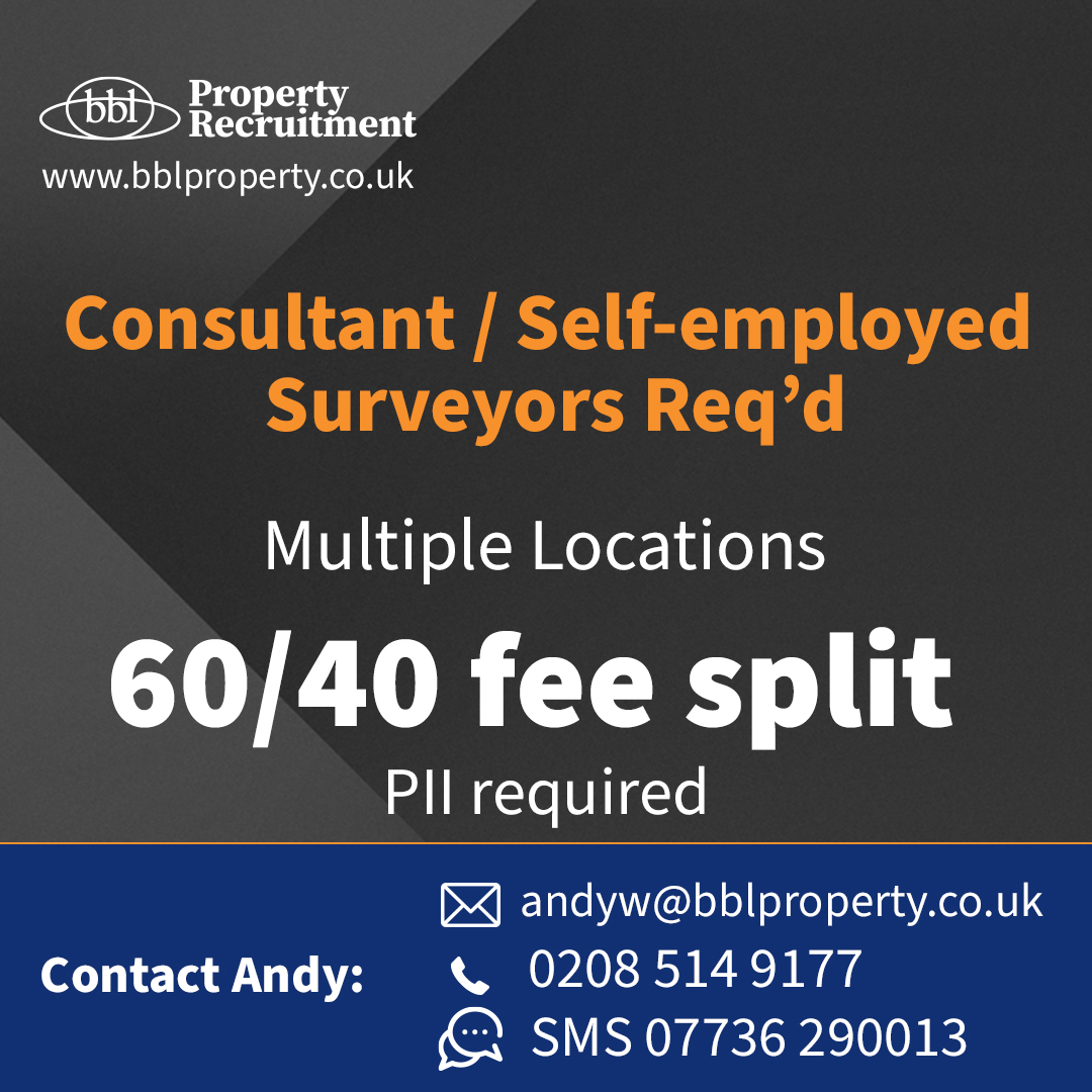 BBL Recruitment (@bblproperty) on Twitter photo You would require your own PII but there is NO secured lending involved (so cover for such is not needed). All work is on a fee split basis.
Call Andy to have an informal chat, with no obligation!
📧 andyw@bblproperty.co.uk
📞 Tel: 0208 514 9177
💬 WhatsApp: 07736 290 013 You would require your own PII but there is NO secured lending involved (so cover for such is not needed). All work is on a fee split basis.
Call Andy to have an informal chat, with no obligation!
📧 andyw@bblproperty.co.uk
📞 Tel: 0208 514 9177
💬 WhatsApp: 07736 290 013