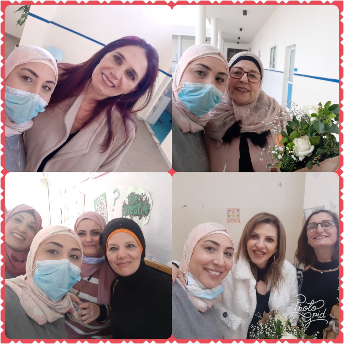 HBawjy's tweet photo. Those who respect the elderly pave their own road toward success! 
Thank you Mrs. Hana Jomaa for showing respect and gratitude to Dawha Former Teachers! 💐
@makdawhaschool https://t.co/pZ5SQJsdr4