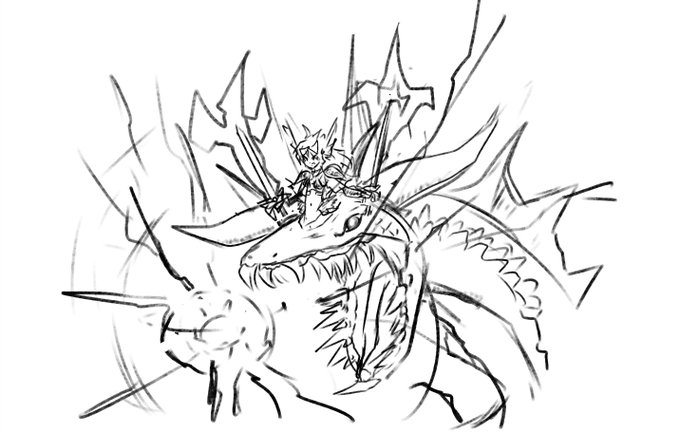 巨大な龍のその姿 放つ雄叫び敵を撃つ～ 