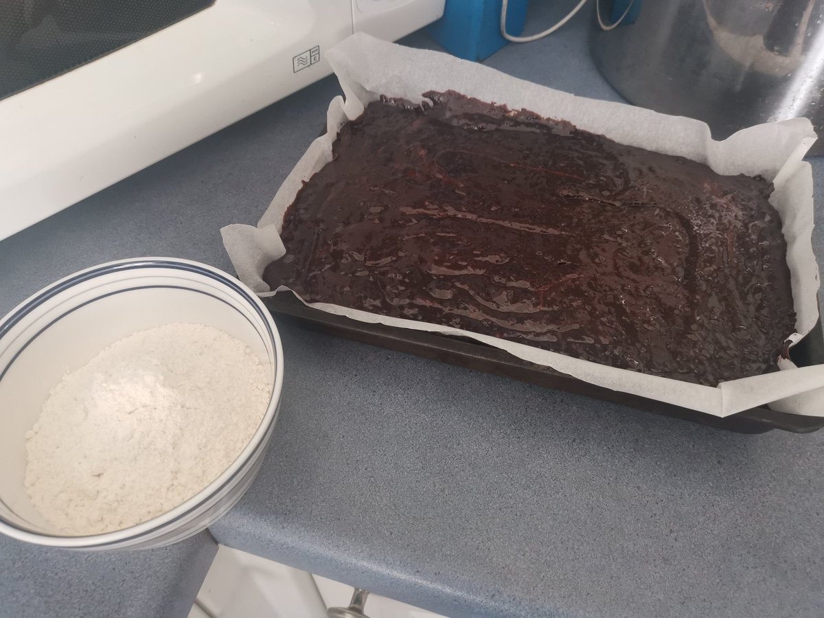 mandyrpearson's tweet photo. @richardallinson think I've been a bit distracted singing along to the fab tunes this afternoon, forgot to add the flour to the brownie mix 😀
Keep up the good work 🎶 👌 https://t.co/i6SixnUfbS