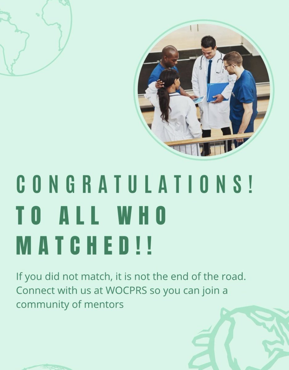 Congratulations🌟 to all who matched into residency!!