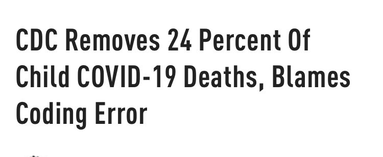 GeorgeGammon's tweet photo. “Trust the science.”

CDC overstated Covid deaths due to a “coding error.” https://t.co/85xduajFVT
