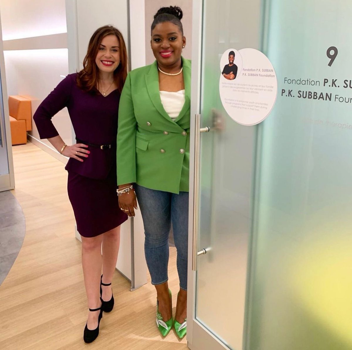 PKSubban1's tweet photo. Happy to share that yesterday the @pksubbanfoundation has donated 1 Million dollars in support of @lechildren new mental health clinic, “Le Spot.” 

Our foundation is rooted in, "helping one child at a time,” and we are very aware of the vast increase of adolescents that https://t.co/FpeiUamsOF