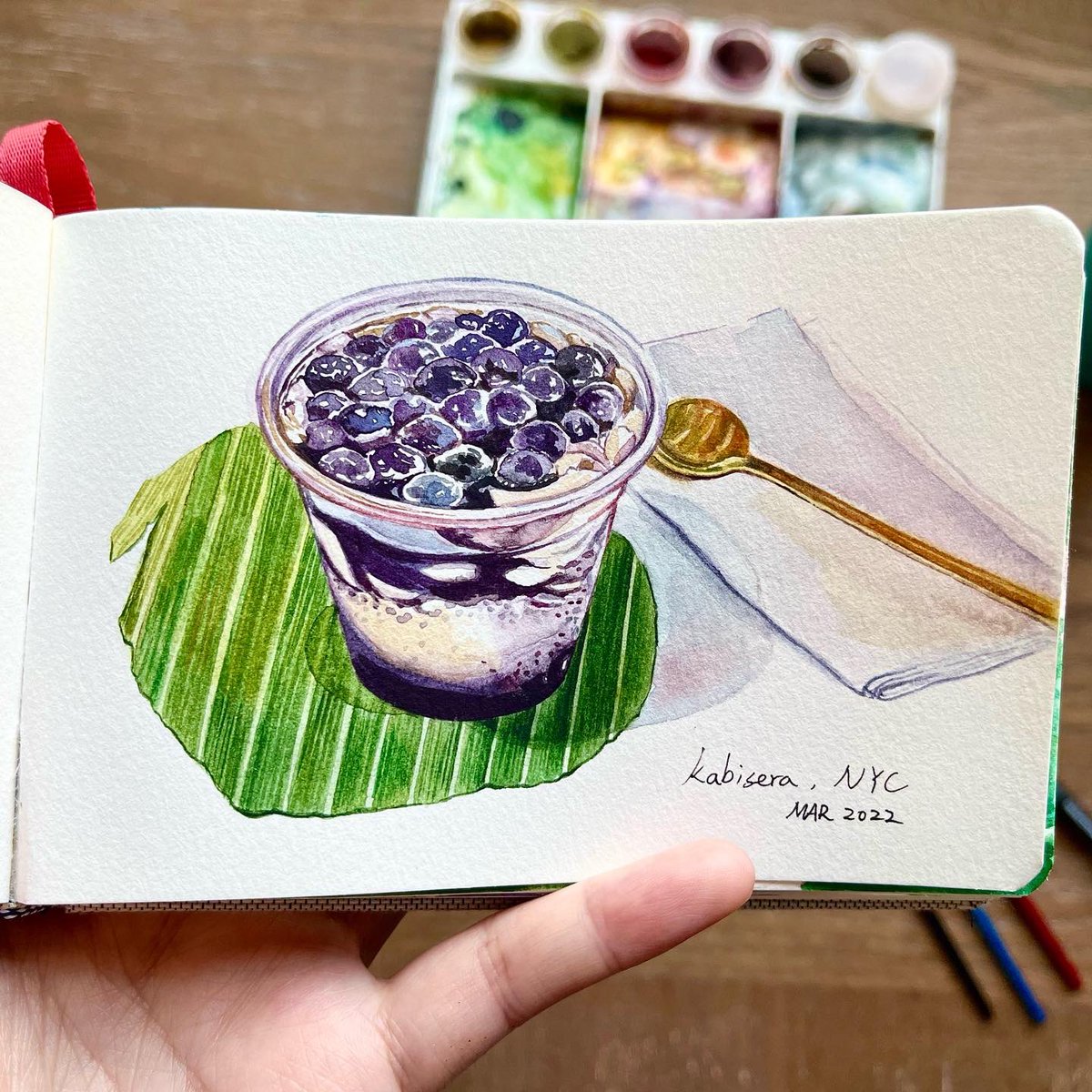 DrawWeiwei's tweet photo. Drawing          VS.           Reference 

#watercolor https://t.co/x1fEnmgopo