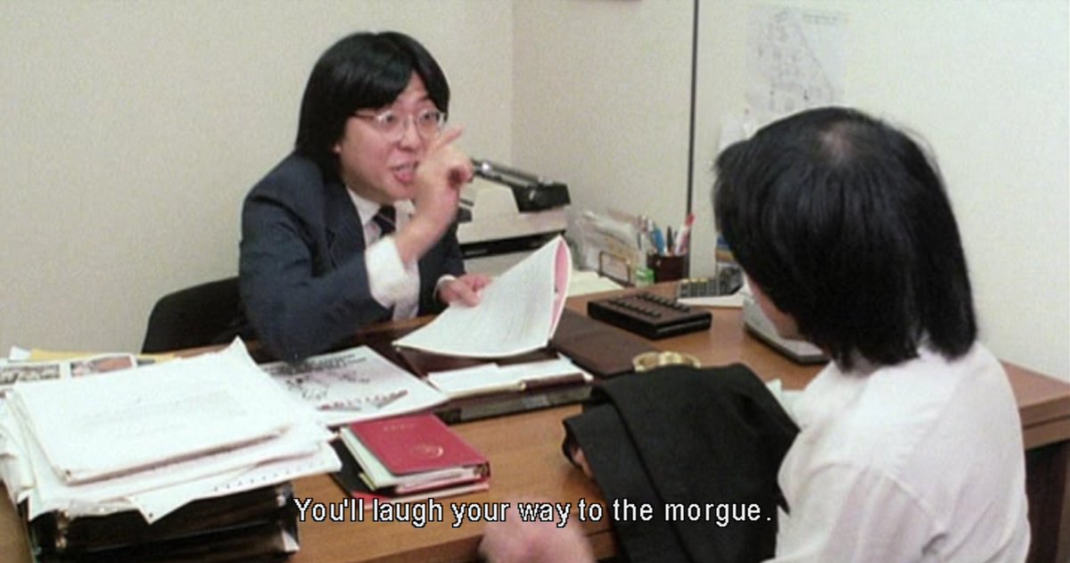 KungFuGifs's tweet photo. "You'll laugh your way to the morgue." #OutOfContextHKfilm https://t.co/kJ5ZlZTCEX