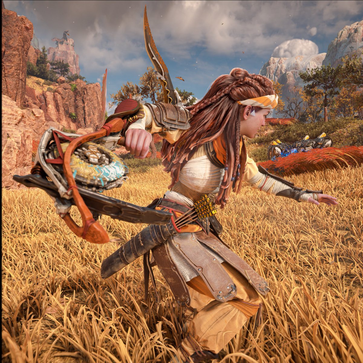MrRaphZahn's tweet photo. Testing out the Shredder Gauntlet
#SimpleShotSaturday
#HorizonForbiddenWest by @Guerrilla
#VGPNetwork #VGPUnite #VPCAloy #WorldofVP #LandofVP #GamerGram #VPCONTEXT #PSshare #STVP https://t.co/Kv0O3cZOqt
