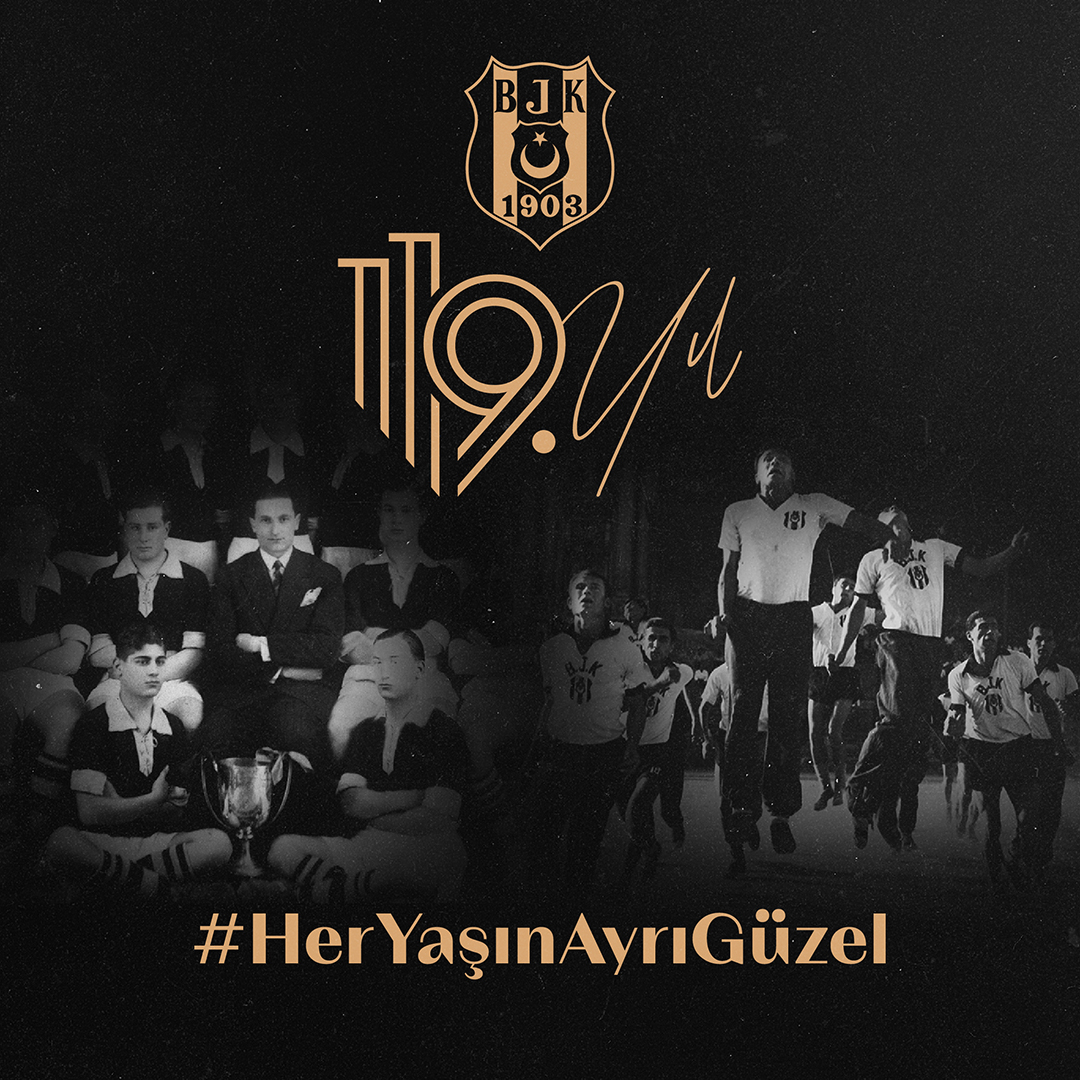 Siyahınla, beyazınla, şanlı tarihin ve taraftarınla. 🏴🏳️

#HerYaşınAyrıGüzel