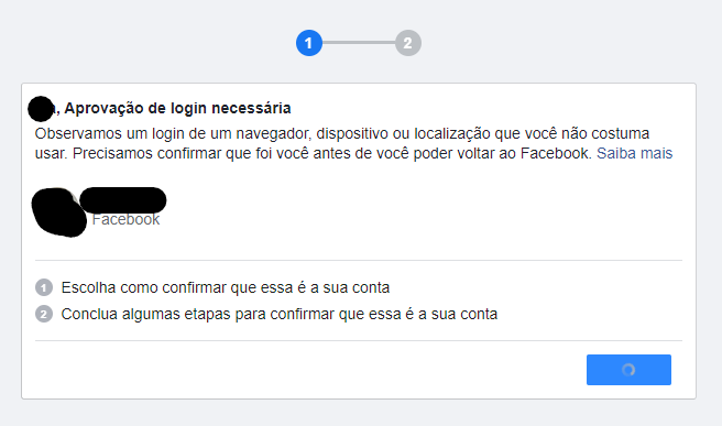 IsangelaAraujo's tweet photo. Alguém conseguiu resolver?
Aprovação de login necessária - #Facebook #FacebookBR #Meta
Já até entrei pelo https://t.co/3D4KdWBvSU e eles responderam que estavam verificando e depois pararam de responder! https://t.co/jeoD8MfCWj