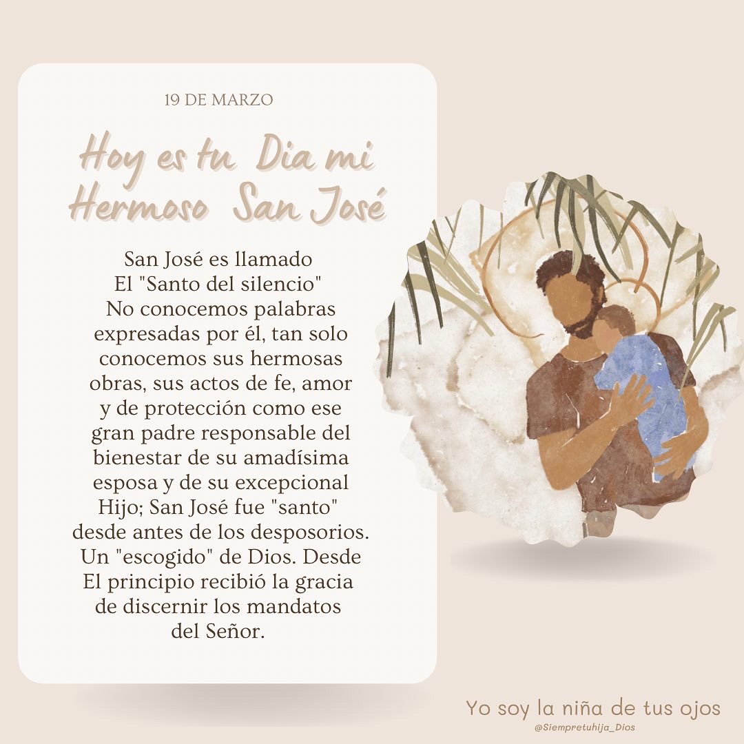 siempretuhija's tweet image. 𝗙𝗘𝗟𝗜𝗭 𝗗𝗜́𝗔 𝗠𝗜 𝗔𝗠𝗔𝗗𝗢 𝗦𝗔𝗡 𝗝𝗢𝗦𝗘́♥️