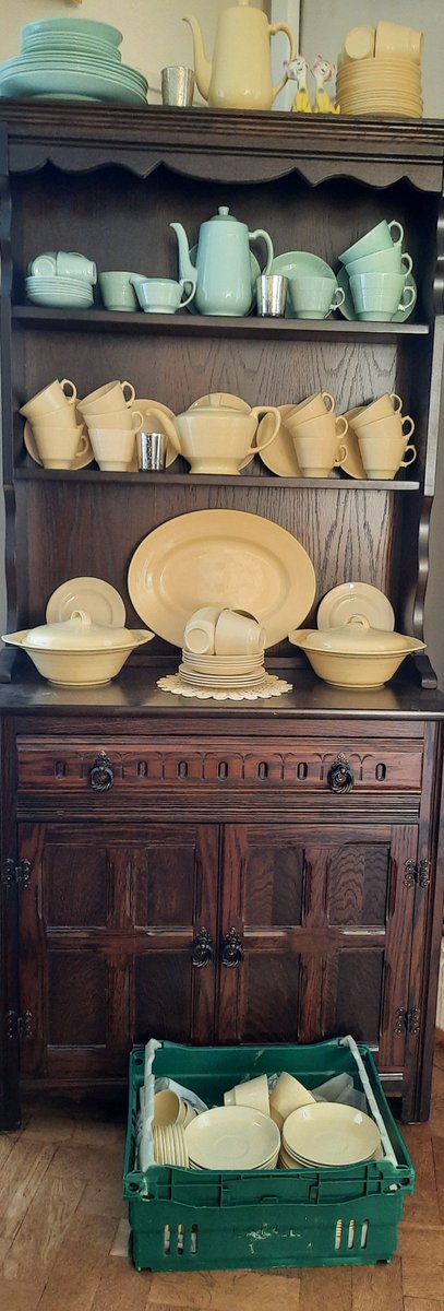 clairey_lew's tweet photo. Urm... I need more dressers to display my lovely vintage china! 😳 I'm not even showing the china I have in various cupboards 🤣
#twofortea 😁
#alwaystimefortea 😁
#wherethereisteathereishope 😁
#ifindoubtbrewup 😁 https://t.co/FnverkZLl2