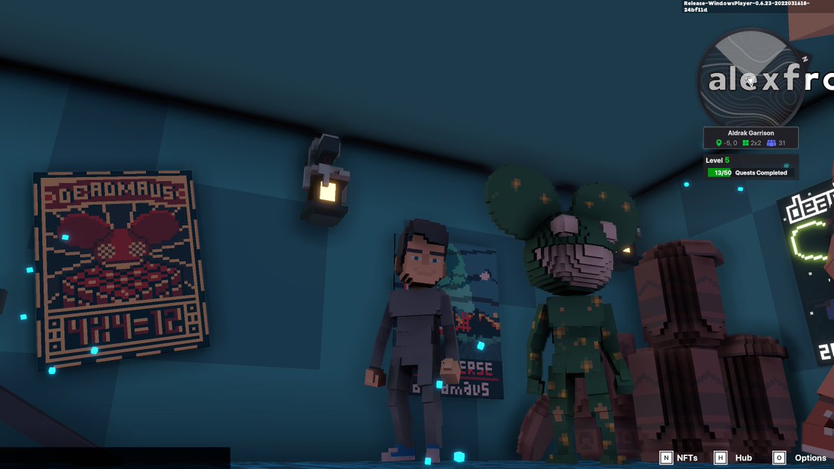 VerleneZulkifli's tweet photo. @TheSandboxGame @deadmau5 I just participated in the daily #SandboxAlphaS2Contest for a chance to earn up to 1,000 $SAND! Starting March 17 - Selfie with Deadmau5. Check out my screenshot below!
👇 #SandboxAlphaS2 https://t.co/J3uRPqrX6C